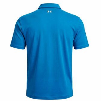 Under Armour T2G Pique Polo Aegean Blauw Heren