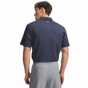Under Armour T2G Printed Polo Midnight Navy Heren