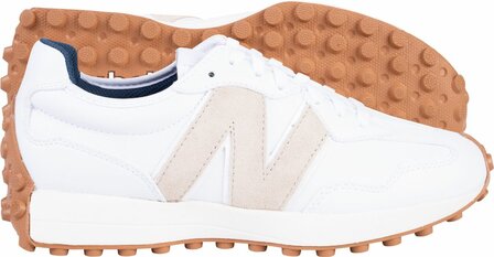 New Balance 327 SL Dames Golfschoenen Wit Beige 