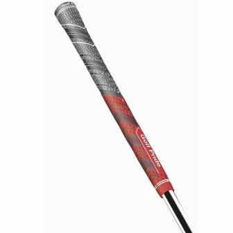 Golf Pride New Decade MultiCompound Plus4 Golfgrips Rood Grijs