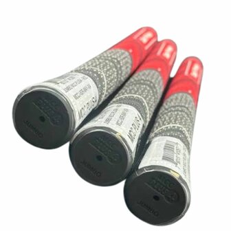 Golf Pride New Decade MultiCompound Plus4 Golfgrips Rood Grijs