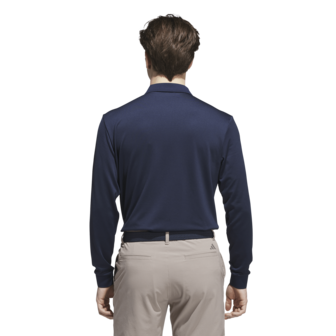 Adidas Langemouw Golfpolo Heren Donkerblauw