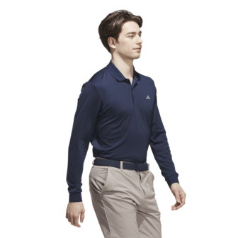 Adidas Langemouw Golfpolo Heren Donkerblauw