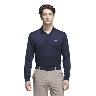 Adidas Langemouw Golfpolo Heren Donkerblauw