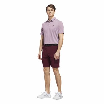 Adidas Perfect TXT Heren Golfpolo White Maroon