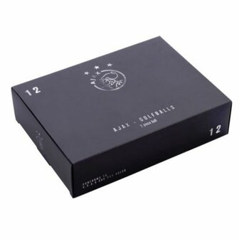 Ajax Golfballen 12 Stuks Wit