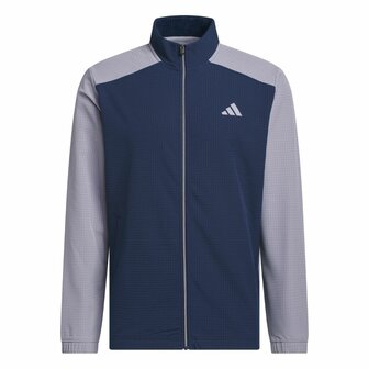 Adidas Ultimate365 Wind Volledige Ritssluiting Heren Golfsweater Navy Slate