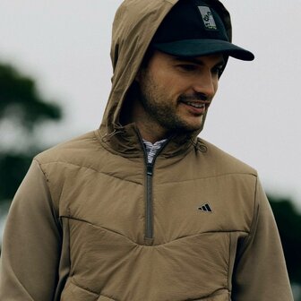Adidas Ultimate365 Course Control Anorak Heren Khaki