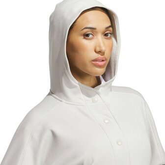 Adidas Beyond The Course Snap Climawarm Loose Hoodie Dames Beige