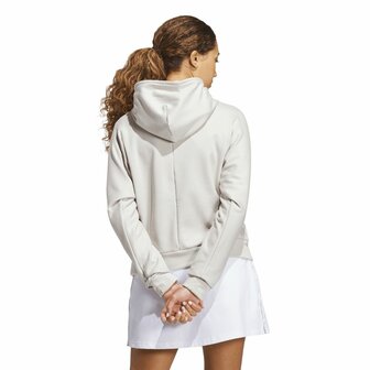 Adidas Beyond The Course Snap Climawarm Loose Hoodie Dames Beige
