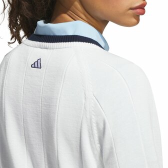 Adidas Ultimate365 Knit Crew Dames Sweater Wit