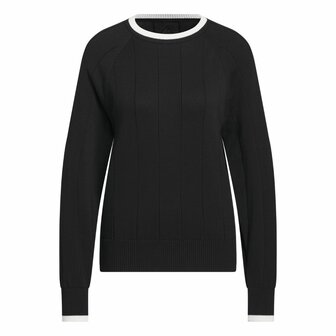 Adidas Ultimate365 Knit Crew Dames Sweater Zwart