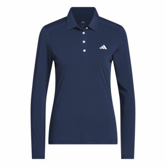 Adidas Ultimate 365 Climacool Langemouw Golfpolo Dames Navy