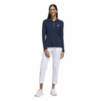 Adidas Ultimate 365 Climacool Langemouw Golfpolo Dames Navy