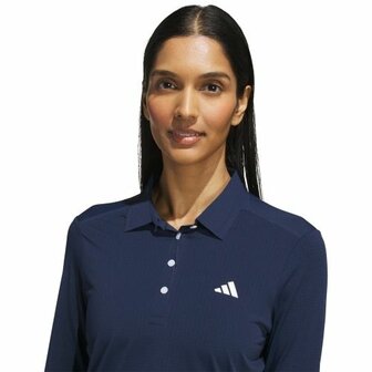 Adidas Ultimate 365 Climacool Langemouw Golfpolo Dames Navy