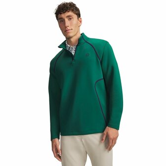 Under Armour Drive Midlayer 1/4 Ritssluiting Campus Ivy
