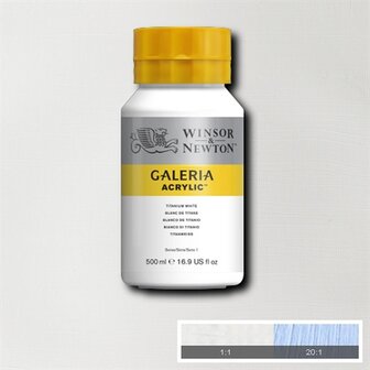Galeria 644 Acrylverf Titanium White 500ml