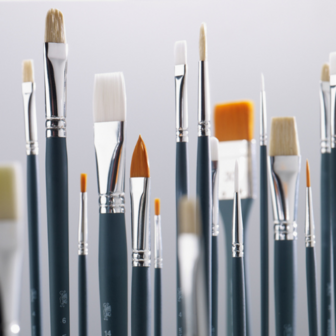 Winsor&amp;Newton Foundation penselenset voor acrylverf 6-pack