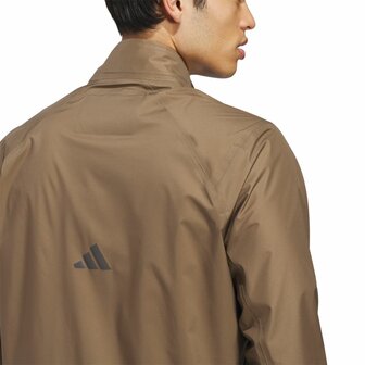 Adidas Heren Waterdichte Golfjas Clima Performance Khaki