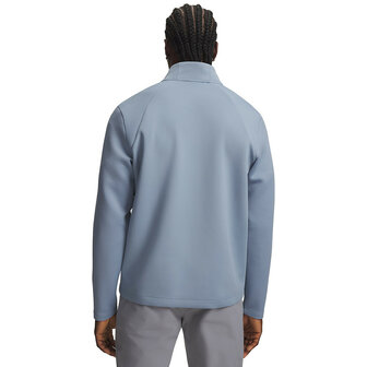 Under Armour Drive Midlayer 1/4 Ritssluiting Blue Wind
