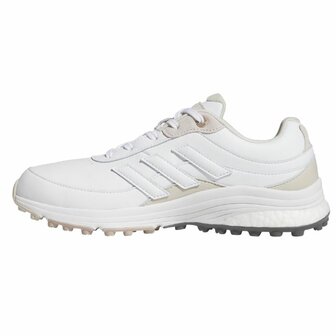 Adidas Zoysia Dames Golfschoenen Wit Aluminium
