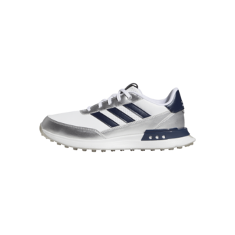 Adidas S2G SL Leather 25 Dames Golfschoenen Wit Navy Zilver