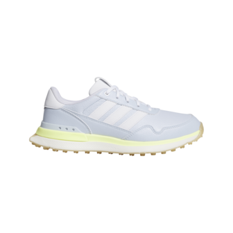 Adidas Dames S2G 26 Leather Spikeless Golfschoenen Lichtblauw