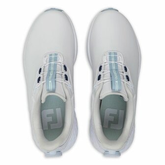 Footjoy Pulse BOA Dames Golfschoenen Wit Blauw