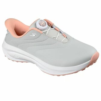 Skechers Slip+Ins Flow SI Dames Golfschoenen Grijs Roze