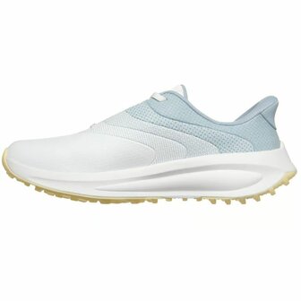 Skechers Slip+Ins Flow SI Dames Golfschoenen Wit Lichtblauw