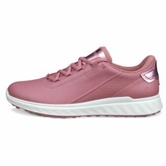 Ecco W Golf S-Casual Blush Old Rose Metallic Dames Golfschoenen