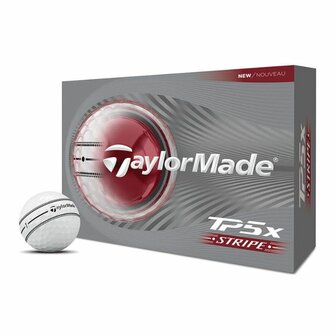 Taylormade TP5X Stripe Golfballen 12 stuks 2026