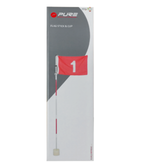 Pur4Golf Flag Stick and Cup Set