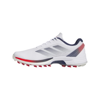 Adizero ZG Spikeless Heren Golfschoen Wit Navy