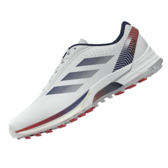 Adizero ZG Spikeless Heren Golfschoen Wit Navy