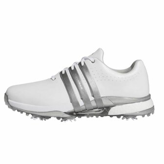 Adidas Tour360 24 Heren Golfschoenen Wit Zilver