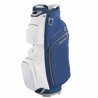 Taylormade TM24 Cartbag Kalea Navy Wit Goud