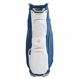 Taylormade TM24 Cartbag Kalea Navy Wit Goud