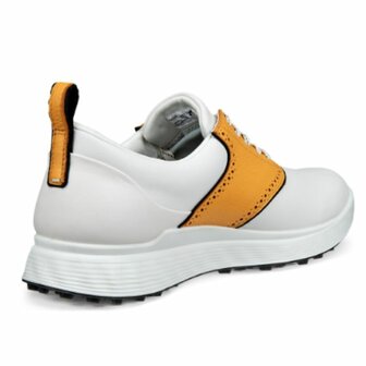 Ecco M Golf S-Casual Heren Golfschoenen Wit Geel Zwart