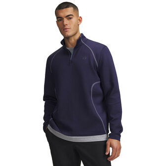 Under Armour Drive Midlayer 1/4 Ritssluiting Navy