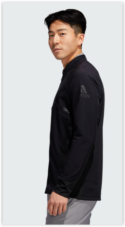Adidas Hybrid F Zip Jacket Zwart