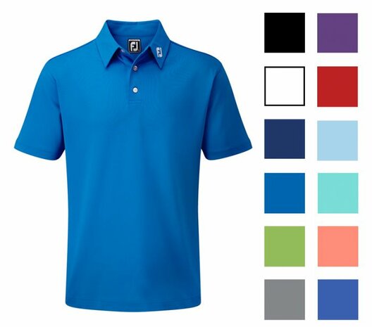 Footjoy Stretch Pique Logo Polo 