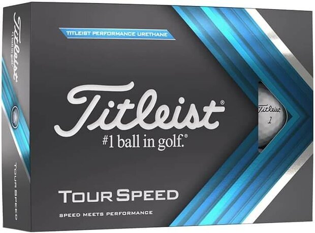 Golf balls Titleist Tour Speed White 2023