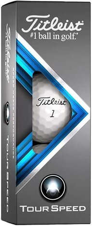 Golf balls Titleist Tour Speed White 2023