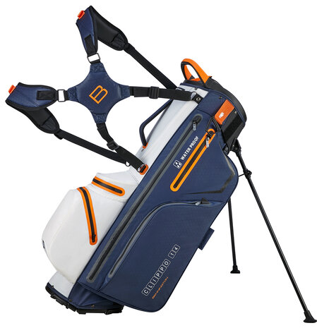 Bennington Clippo Waterproof Standbag 14 DB Navy White Orange