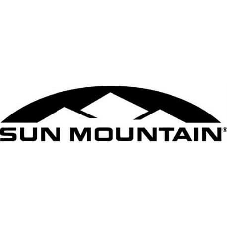 Sun Mountain H2NO Dual Canopy Golf Paraplu Navy Grijs
