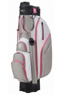 Bennington QO9 WR Cartbag Grey White Pink