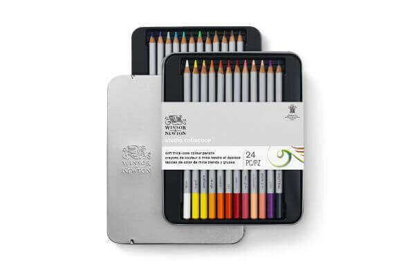 Winsor&Newton Studio Collection Kleurpotloden Set 24