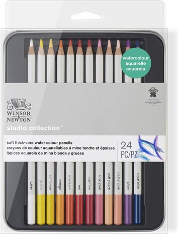 Winsor&Newton Studio Collection Kleurpotloden Set 24