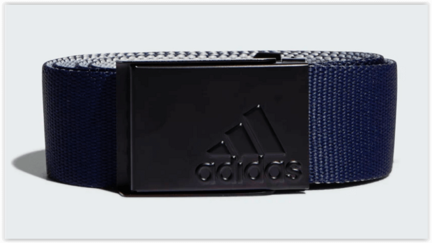 Adidas Reversible Webbing Belt Navy Gray